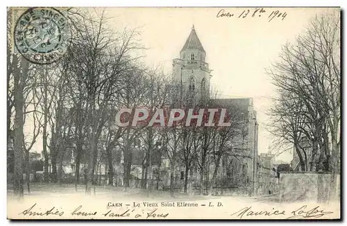 Cartes postales Caen Le Vieux Saint Etienne