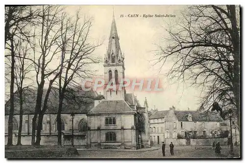 Cartes postales Caen L&#39Eglise Saint Julien