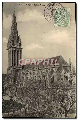 Cartes postales Caen L&#39Eglise Saint Pierre