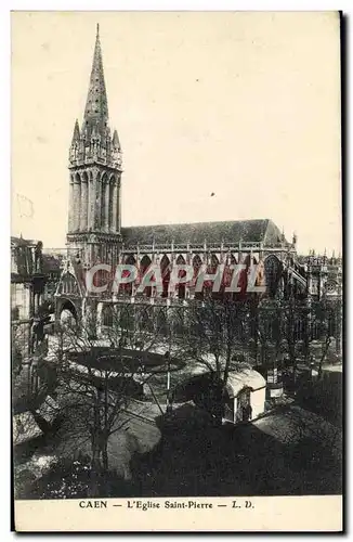 Cartes postales Caen L&#39Eglise Saint Pierre