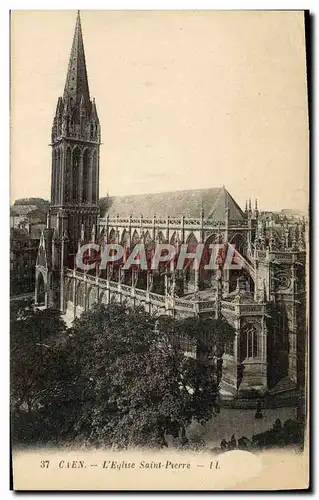 Cartes postales Caen L&#39Eglise Saint Pierre