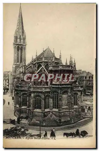 Cartes postales Caen L&#39Eglise Saint Pierre