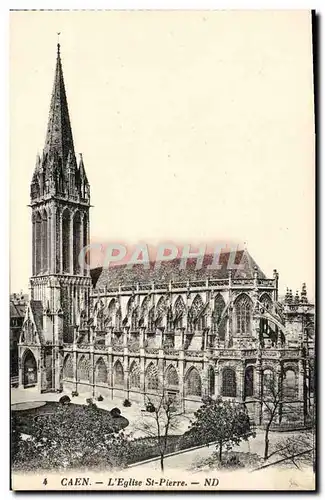 Cartes postales Caen L&#39Eglise Saint Pierre