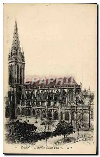 Cartes postales Caen L&#39Eglise Saint Pierre