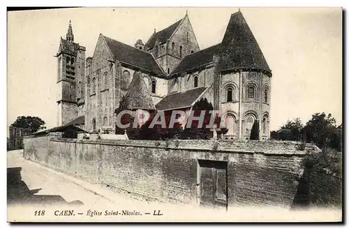 Cartes postales Caen Eglise Saint Nicolas