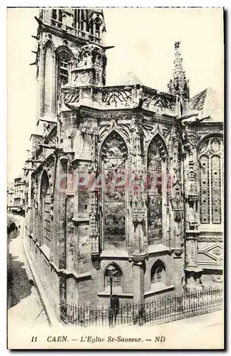 Cartes postales Caen L&#39Eglise St Sauveur