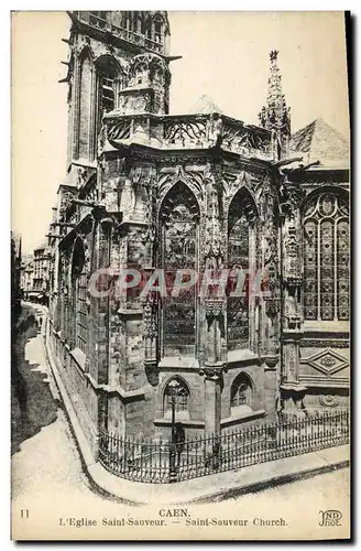 Cartes postales Caen L&#39Eglise St Sauveur