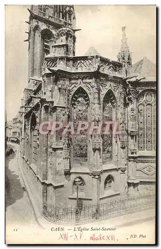 Cartes postales Caen L&#39Eglise St Sauveur