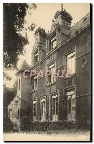 Cartes postales Caen Ancien Hotel le Than