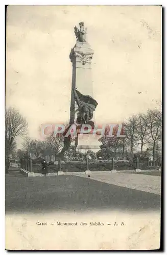 Ansichtskarte AK Caen Le Monument des Mobiles