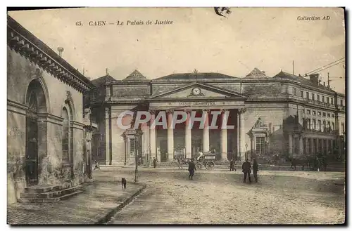 Cartes postales Caen Le Palais du Justice