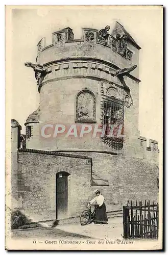 Cartes postales Caen La Tour des Gens d&#39Armes