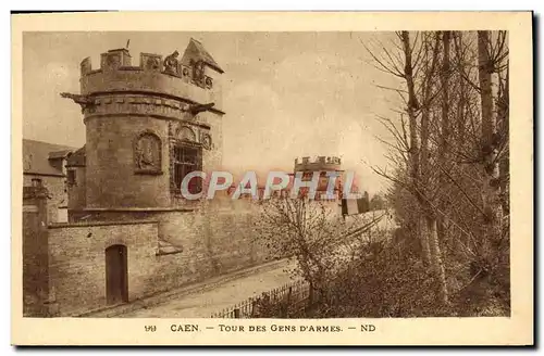 Cartes postales Caen La Tour des Gens d&#39Armes