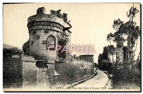 Cartes postales Caen La Tour des Gens d&#39Armes