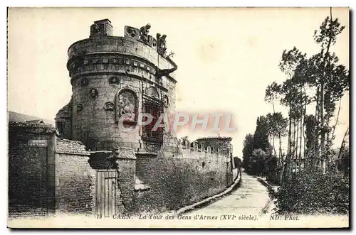 Cartes postales Caen La Tour des Gens d&#39Armes