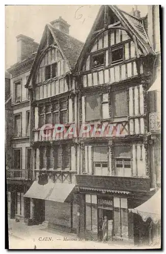 Cartes postales Caen Maison de la Rue Saint Pierre Levrard