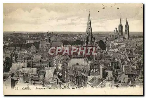 Ansichtskarte AK Caen Panorama Pris de Saint Pierre