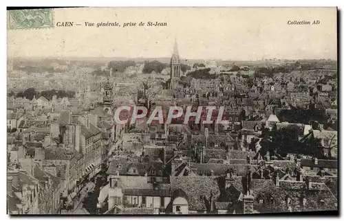 Cartes postales Caen Vue Prise de St Jean