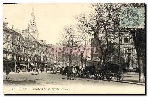 Cartes postales Caen Boulevard Saint Pierre