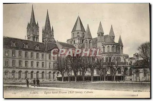 Ansichtskarte AK Caen Eglise Saint Etienne Abside