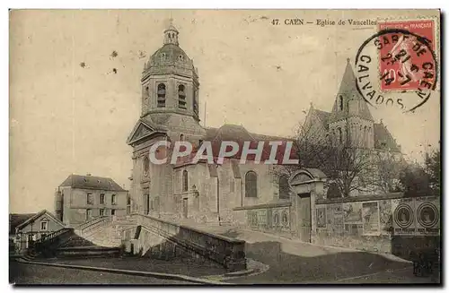 Ansichtskarte AK Caen Eglise de Vaucelles