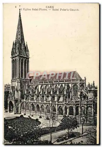 Cartes postales Caen L&#39Eglise Saint Pierre