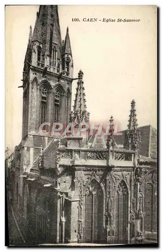 Cartes postales Caen Eglise St Sauveur