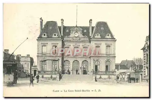 Cartes postales Caen La Gare Saint Martin