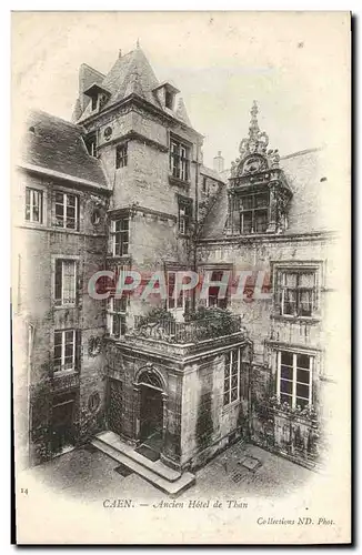 Ansichtskarte AK Caen Ancien Hotel de Than