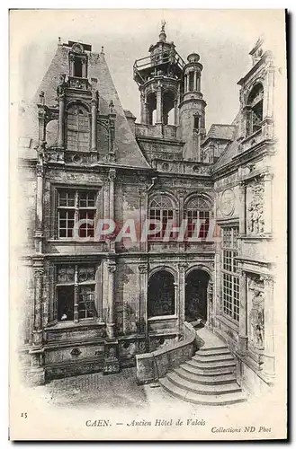 Ansichtskarte AK Caen Ancien Hotel de Valois