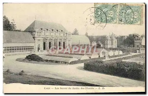 Ansichtskarte AK Caen Le Serres du Jardin des Plantes