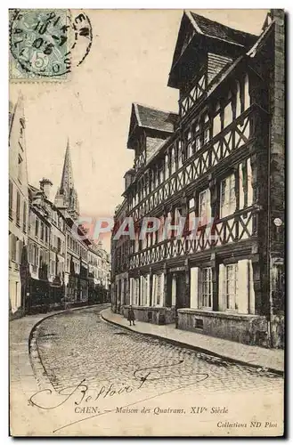 Cartes postales Caen Maison des Quatrans