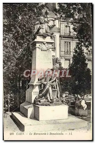 Cartes postales Caen Le Monument a Demolombe