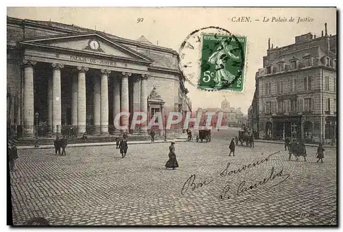 Cartes postales Caen Le Palais de Justice