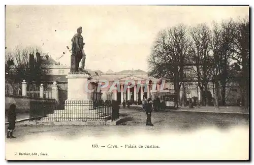 Ansichtskarte AK Caen Palais de Justice