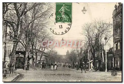 Cartes postales Caen Place St Pierre