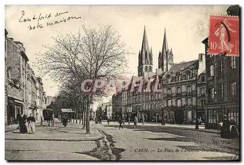 Cartes postales Caen La Place de l&#39Ancienne Boucherie