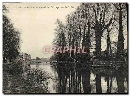 Cartes postales Caen L&#39Orne en amont du Barrage