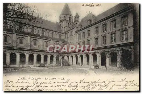 Cartes postales Caen Le Lycee Le Cloitre