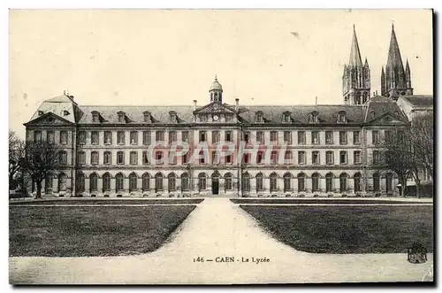 Cartes postales Caen Le Lycee