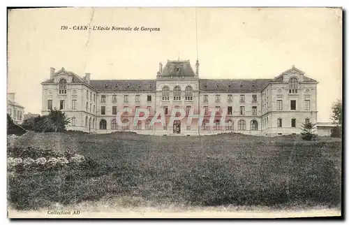 Cartes postales Caen L&#39Ecole Normale de Garcons