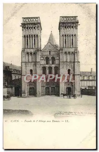 Cartes postales Caen Facade de l&#39Abbaye aux Dames