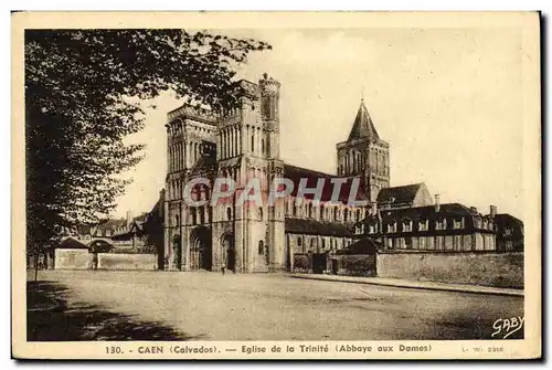 Ansichtskarte AK Caen Eglise de la Trinite Abbaye aux Dames