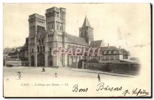 Cartes postales Caen L'Abbaye aux Dames