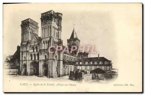 Cartes postales Caen Eglise de la Trinite Abbaye aux Dames