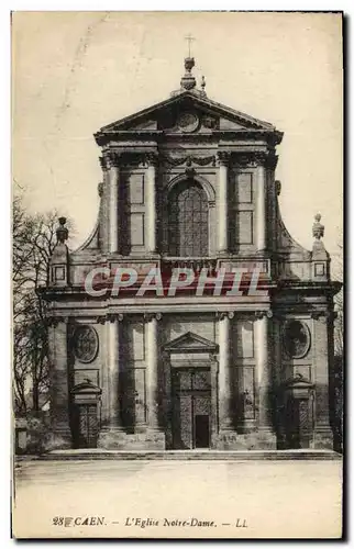 Cartes postales Caen L&#39Eglise Notre Dame