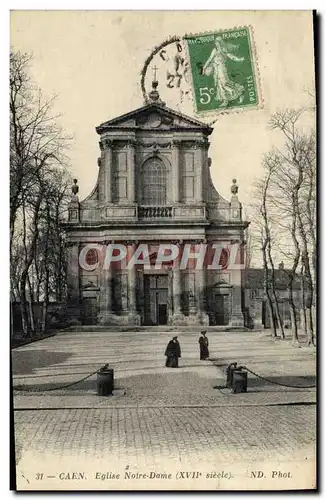 Cartes postales Caen L&#39Eglise Notre Dame