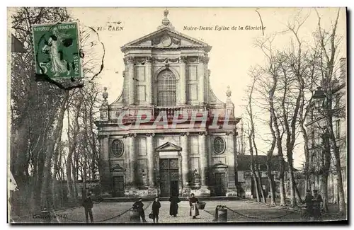 Cartes postales Caen Notre Dame Eglise de la Gloriete