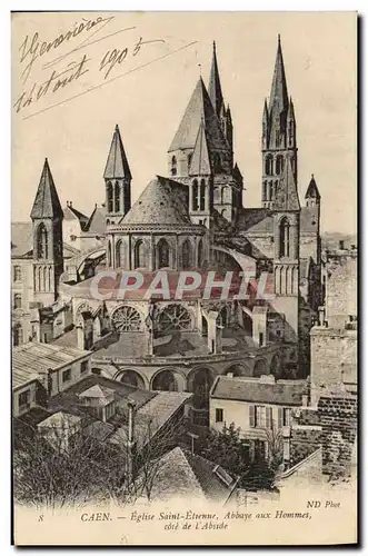 Ansichtskarte AK Caen Eglise Saint Etienne Abbaye aux Hommes