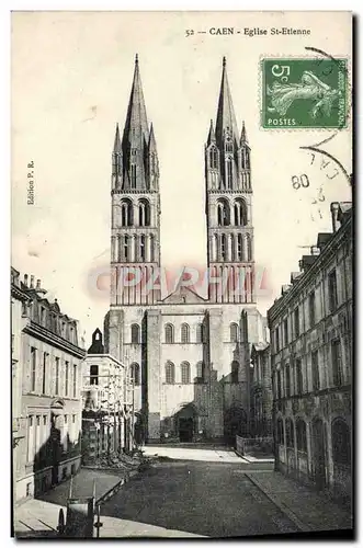 Cartes postales Caen Eglise St Etienne